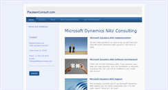 Desktop Screenshot of paulsenconsult.com