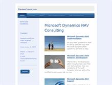 Tablet Screenshot of paulsenconsult.com